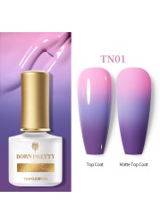 Born Pretty Pink Color Luminous Gel Nail Polish Glow In The Dark Neon Fluorescent Soak Off UV LED Top Coat Semi Permanent Varnish