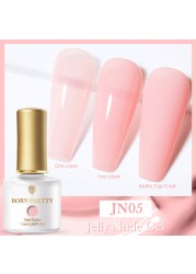 Born Pretty Pink Color Luminous Gel Nail Polish Glow In The Dark Neon Fluorescent Soak Off UV LED Top Coat Semi Permanent Varnish