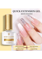 Born Pretty Pink Color Luminous Gel Nail Polish Glow In The Dark Neon Fluorescent Soak Off UV LED Top Coat Semi Permanent Varnish