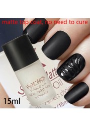 12ml Top Coat UV Gel Y Base Coat No Wipe For Gel Nail Polish Manicure Primer