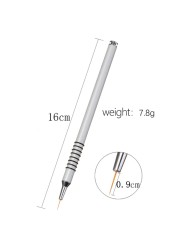 7/9/11/15mm 1pc Nail Art Brush Acrylic Nail Liner Brushes French Nail Lines Stripe Flower Painting Drawing Pen Manicure Tool