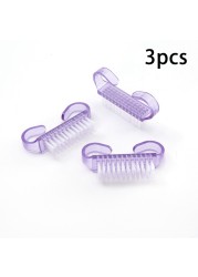 3/5pcs Cleaning Nail Brushes Acrylic Nail Brush Nail Art Manicure Pedicure Soft Dust Removal Manicure Tool Kit Nails Accessories