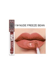 9 Colors Matte Nude Liquid Lipstick Dark Red Brown Velvet Lip Gloss Long Lasting Waterproof Pigment Makeup Lip Glaze Cosmetic