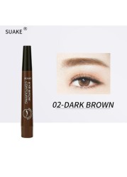 Four Heads Eyebrow Pencil Waterproof Sweat-proof Liquid Eyebrow Pencil Non-fading 4-fork Eyebrow Pencil Makeup TSLM1