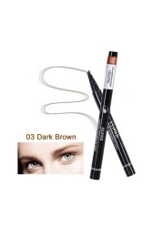 Four Heads Eyebrow Pencil Waterproof Sweat-proof Liquid Eyebrow Pencil Non-fading 4-fork Eyebrow Pencil Makeup TSLM1