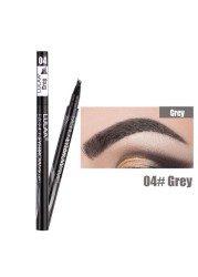 Four Heads Eyebrow Pencil Waterproof Sweat-proof Liquid Eyebrow Pencil Non-fading 4-fork Eyebrow Pencil Makeup TSLM1