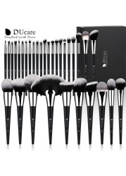 DUcare 8-27 Makeup Brushes Set Synthetic Goat Hair Powder Cosmetic Eyeshadow Foundation Blush Blending Makeup Brush Maquiagem