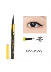 Magic Self Adhesive Eyeliner Pen Glue-Free Magnetic Paste False Eyelashes Waterproof Diamond Bling Black Eye Liner Makeup 1