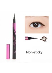 Magic Self Adhesive Eyeliner Pen Glue-Free Magnetic Paste False Eyelashes Waterproof Diamond Bling Black Eye Liner Makeup 1