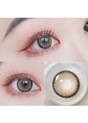 Bio-essence 1 Pair Colored Contact Lenses For Russian Eyes Girl Blue Green Lenses Eye Natural Lenses Fashion Lenses