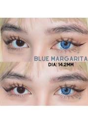 Bio-essence 1 Pair Colored Contact Lenses For Russian Eyes Girl Blue Green Lenses Eye Natural Lenses Fashion Lenses