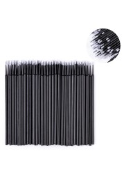 100pcs/bag Disposable Eyelashes Extension Brush Individual Lash Removal Swab Micro Brush For Eyelashes Extension Tools