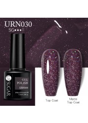 ur sugar 7.5ml gel polish manicure for nails christmas semi permanent vernes top coat soak off uv led gel color glitter varnish