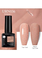 ur sugar 7.5ml gel polish manicure for nails christmas semi permanent vernes top coat soak off uv led gel color glitter varnish