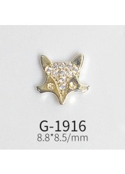 Japanese New Style Nail Art Zircon Jewelry Perfume Bottle Five-pointed Star Zircon Simple Style Real Gold Color Protection