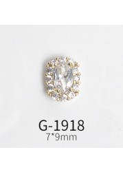 Japanese New Style Nail Art Zircon Jewelry Perfume Bottle Five-pointed Star Zircon Simple Style Real Gold Color Protection