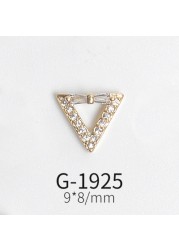 Japanese New Style Nail Art Zircon Jewelry Perfume Bottle Five-pointed Star Zircon Simple Style Real Gold Color Protection