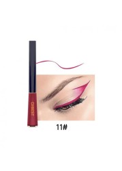 12 Colors Matte Liquid Eyeliner Pencil Waterproof Long Lasting Quick Dry Soft Sexy Charming Makeup Pen Tool TSLM2