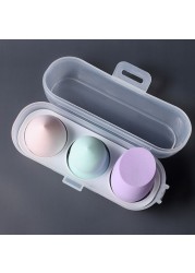 3pcs/set Makeup Sponge With Box Female Cosmetic Blender Puff Foundation Powder Beauty Tool Esponjas Para Maquillaje