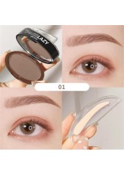 Eyebrow Seal Waterproof Long Lasting Professional Double or Single Layer Makeup Palette Enhancers Lazy Seal Eye Brow Shadow