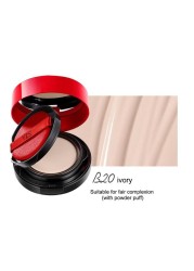 2 in 1 Air Cushion Makeup Pressed Powder Foundation Set Double Layer Whitening BB CC Cream Long Lasting Oil Control Face Makeup