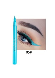 Colorful Liquid Eyeliner Waterproof Gel Eyeliner Stamp Pen Pencil Long Lasting No Blooming Waterproof Eye Liner Makeup Tools