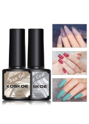 KOSKOE Gel Nail Polish Set 2/4/6pcs Hybrid Varnish Soak Off Gel UV LED Glitter Vernis Semi Permanent Nail Art Gel Polish Kit