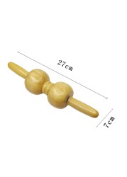 Meridian Yoga Massage Stick Wooden Massage Stick For Stomach Back Waist Neck Leg