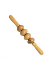 Meridian Yoga Massage Stick Wooden Massage Stick For Stomach Back Waist Neck Leg