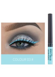 12 Colors Liquid Eyeliner Pen Set Waterproof Long Lasting Matte Colorful Eye Liner Cosmetic Quick Dry White Green Liner Makeup Kit