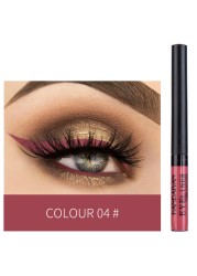 12 Colors Liquid Eyeliner Pen Set Waterproof Long Lasting Matte Colorful Eye Liner Cosmetic Quick Dry White Green Liner Makeup Kit