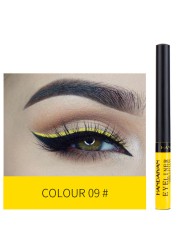 12 Colors Liquid Eyeliner Pen Set Waterproof Long Lasting Matte Colorful Eye Liner Cosmetic Quick Dry White Green Liner Makeup Kit