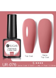 ur sugar pink nail gel polish 7.5ml each for manicure semi permanent soak off gel uv led varnish gel nail art design