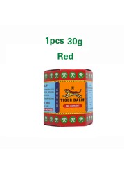 100% Original Tiger Balm Red White Rub Lotion Muscle Pain Relieving Relief Plaster Relaxing Balm Joint Pain Massage Ointment Medical