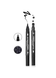 2 In1 Eyeliner Seal Eye Wing Seal Stars Liquid Eyeliner Pencil Stamp Triangle Seal Eye Liner Waterproof Quick Dry Cosmetics