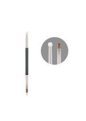 T301 Double End Concealer Brush Sponge Precision Makeup Brushes Dark Circles Eyeliner Tear Trench Concealing Brush Fine Make Up Tool