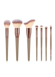 Loebig Beauty Makeup Brushes Cosmetic Brush Set Powder Foundation Blush Highlighting Eye Shadow Eyebrow Eye Lashes Make Up Tools