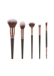 Loebig 5/7 Makeup Brushes Beauty Tool Set Cosmetic Powder Brushes Foundation Blush Contour Eye Shadow Eyebrow Lashes Make Up Brush