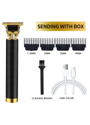 Ultra Light Barber Accessories Feel Good Barber Shop LCD T9 Hair Trimmer For Men Professional Hair Clipper Shaver For Men Machine