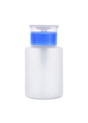 D2TA 150ml Empty Retractable Pump Refillable Bottle for Nail Polish Remover