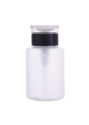 D2TA 150ml Empty Retractable Pump Refillable Bottle for Nail Polish Remover