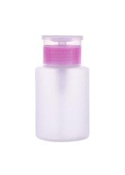 D2TA 150ml Empty Retractable Pump Refillable Bottle for Nail Polish Remover