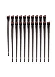 5/10/20/50pcs Eyebrow Contour Makeup Brushes Eyebrow Eyeliner Brush Professional Super Thin Angled Liner Eye Brush Make Up Tools