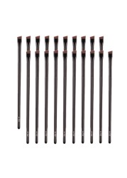 5/10/20/50pcs Eyebrow Contour Makeup Brushes Eyebrow Eyeliner Brush Professional Super Thin Angled Liner Eye Brush Make Up Tools