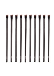 5/10/20/50pcs Eyebrow Contour Makeup Brushes Eyebrow Eyeliner Brush Professional Super Thin Angled Liner Eye Brush Make Up Tools