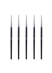 5/10/20/50pcs Eyebrow Contour Makeup Brushes Eyebrow Eyeliner Brush Professional Super Thin Angled Liner Eye Brush Make Up Tools