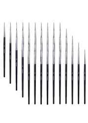 5/10/20/50pcs Eyebrow Contour Makeup Brushes Eyebrow Eyeliner Brush Professional Super Thin Angled Liner Eye Brush Make Up Tools