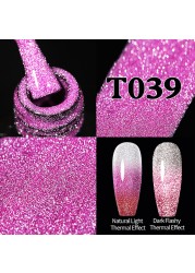 ur sugar fluorescent reflective gel nail polish neon yellow pink red glitter semi permanent soak off uv led nail polish