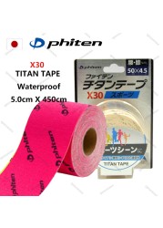 Viten Energy X30 Tape, Made in Japan, Waterproof, Carbonized, Stretchable, 5cm x 450cm