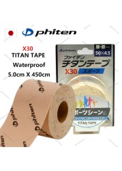 Viten Energy X30 Tape, Made in Japan, Waterproof, Carbonized, Stretchable, 5cm x 450cm